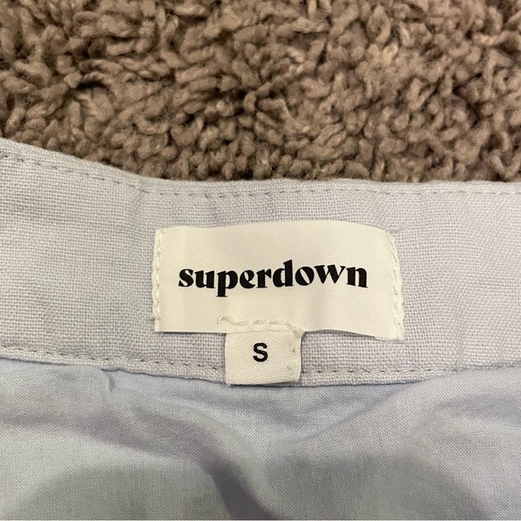 LAVENDER SUPERDOWN RUFFLE SKIRT - Picture 3 of 3